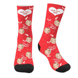 Load image into Gallery viewer, Custom Mom Photo Socks with Text