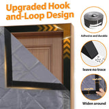 Load image into Gallery viewer, Magnetic Insulated Door Curtain - Brown