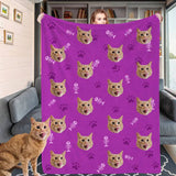 Load image into Gallery viewer, customize blanket with pictures