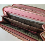 Load image into Gallery viewer, Custom Photo Wallet for Women Two Zipper Pockets Leather Long Wallet