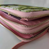 Load image into Gallery viewer, Custom Photo Wallet for Women Two Zipper Pockets Leather Long Wallet