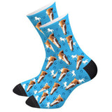 Load image into Gallery viewer, Custom Socks With Faces
