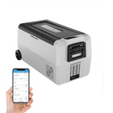 Load image into Gallery viewer, 36L  Dual Temperature Control 12 Volt Refrigerator 38 Quart Portable Car Fridge Freezer (-4°F~68°F) for Truck, RV, Boat, Camping and Travel