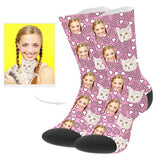 Load image into Gallery viewer, Socks With Faces On Them 