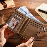 Load image into Gallery viewer, Engraved Leather Wallet 