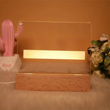 Load image into Gallery viewer, Custom heart photo acrylic lamp