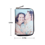 Load image into Gallery viewer, Personalized Photo Wallets Two side 3D Print Leather Short Card Holder