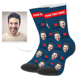 Load image into Gallery viewer, Custom Love Dad Socks with Text