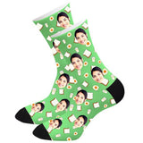 Load image into Gallery viewer, Custom Egg Milk Socks