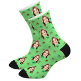 Load image into Gallery viewer, Custom Starfish Face Socks