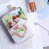 Load image into Gallery viewer, Personalized Photo Wallets Two side 3D Print Leather Short Card Holder