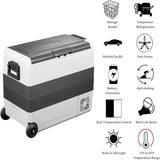 Load image into Gallery viewer, 36L  Dual Temperature Control 12 Volt Refrigerator 38 Quart Portable Car Fridge Freezer (-4°F~68°F) for Truck, RV, Boat, Camping and Travel
