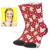 Load image into Gallery viewer, Christmas Socks Custom 
