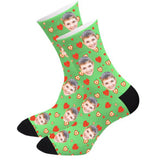 Load image into Gallery viewer, custom thigh high socks