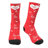 Load image into Gallery viewer, Custom Mom Photo Socks with Text