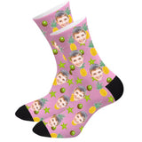 Load image into Gallery viewer, personalised socks christmas