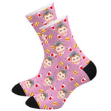 Load image into Gallery viewer, christmas socks custom