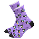 Load image into Gallery viewer, socks with faces on them