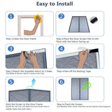 Load image into Gallery viewer, Custom Thermal Insulated Door Curtain Side Opening