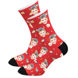 Load image into Gallery viewer, monogrammed dress socks