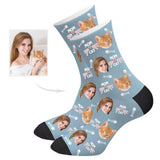 Load image into Gallery viewer, socks with faces on them