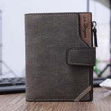 Load image into Gallery viewer, Custom Photo Engraved Wallets Retro High Capacity Purse Gift for Men