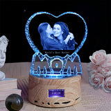 Load image into Gallery viewer, Customized Photo Crystal Lamp