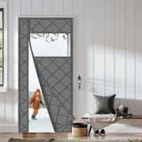 Load image into Gallery viewer, Magnetic Thermal Insulated Door Curtain Side Opening