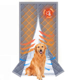 Load image into Gallery viewer, Magnetic Insulated Door Curtain - Gray
